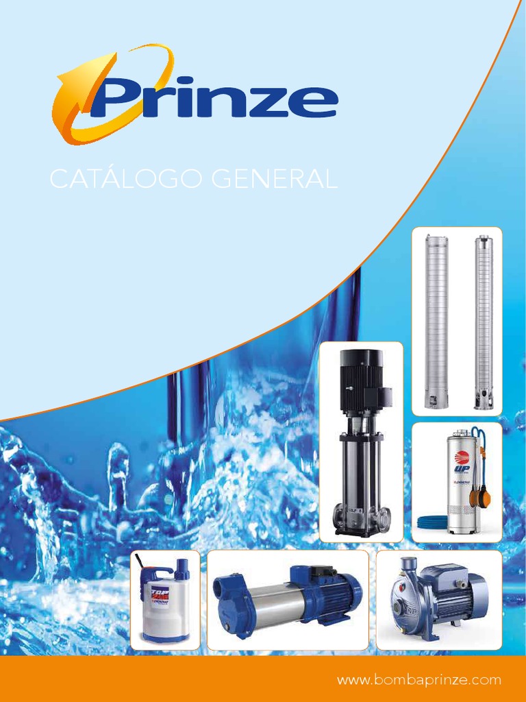 DENDE Bomba Prinze Catálogo 2017 | PDF | Acero | Cantidades fisicas