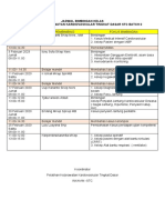 Jadwal Bimbingan Kelas