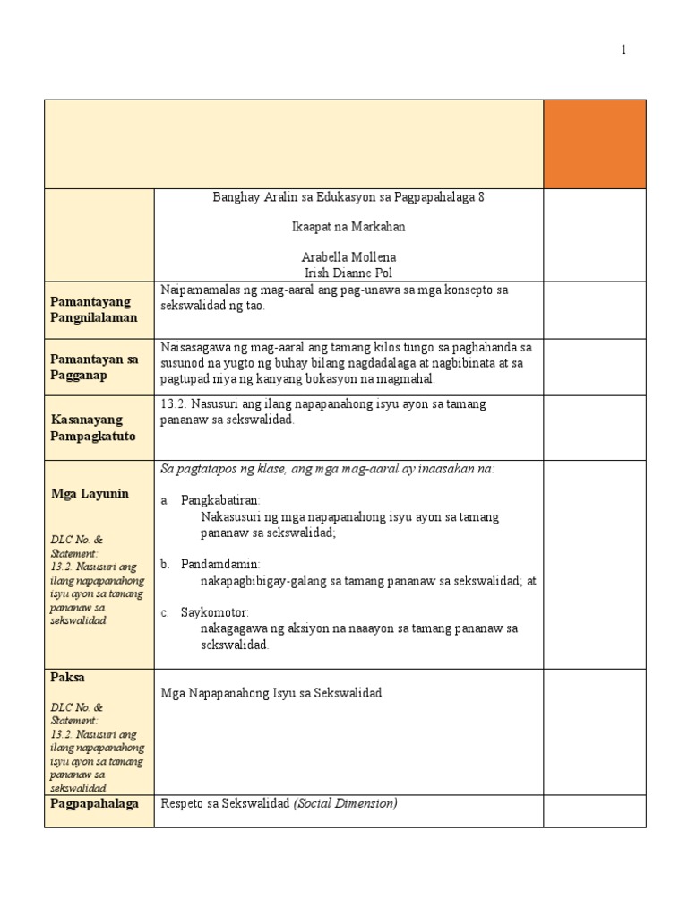 Pol Mollena Final Lesson Plan | PDF
