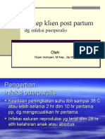 Askep Klien Post Partum DG Infeksi Puerpuralis