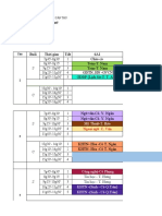 Buổi Thời gian Tiết 6A1: Thời Khóa Biểu Học Kỳ I NĂM HỌC 2022-2023