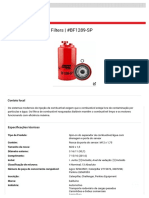 BF1289-SP - Baldwin - Filtros de Combustível Spin-On - Balduíno