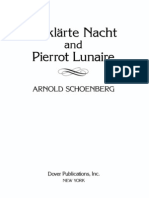 Schoen Berg - Noche Transfigurada Pierrot Lunaire