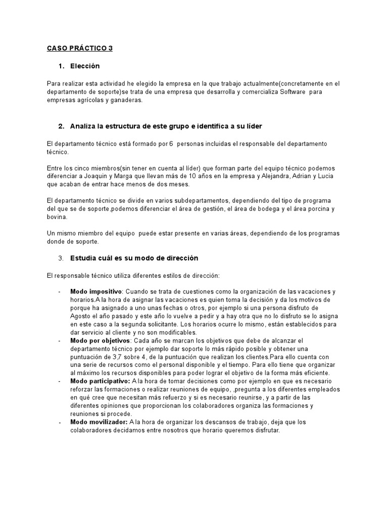 Pregunta 3 | PDF | Crecimiento personal y profesional | Relaciones ...