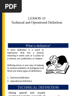 10 Expanded Definitions of Words | PDF | Definition | Word