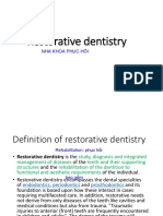 Restorative Dentistry