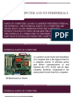 ICT 10 - PARTS OF COMPUTER and ITS PERIPHERALS