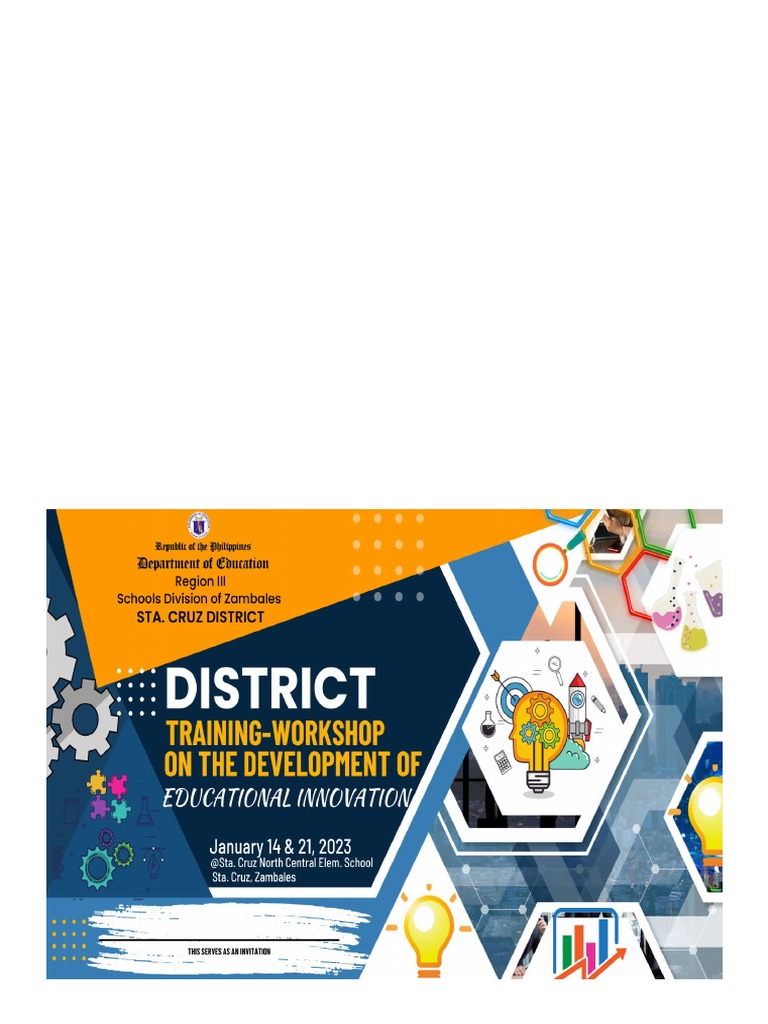 Educational Innovation Workshop Program | PDF