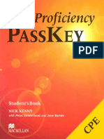 Kenny Nick New Proficiency Passkey Students Book