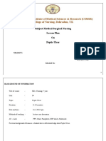 LESSON PLAN - Peptic Ulcer - MD