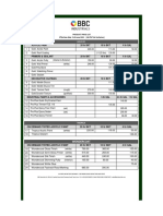 BBC Price List Showroom 03-06-21