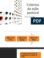 Critérios de Ação Pastoral