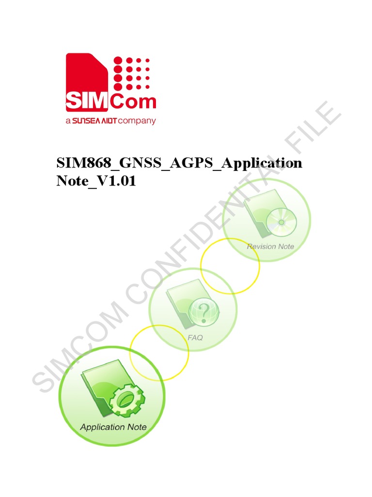 SIM868 GNSS AGPS Applic Note V1.01 (Simcom - Ee) | PDF | Global ...