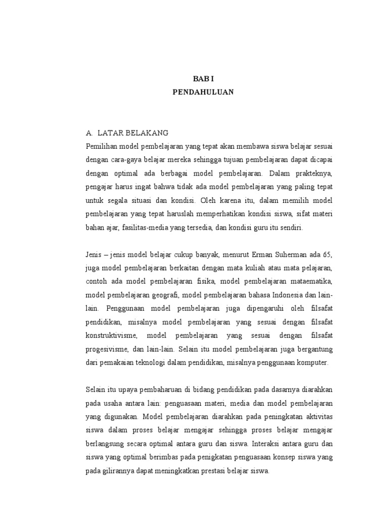 Makalah Strategi Pembelajaran Kooperatif