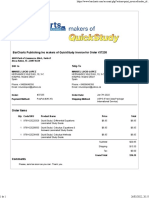 BarCharts Publishing Inc invoice for order #37235