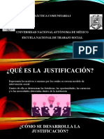 Criterios para El Desarrollo de La Justificación - Trabajo Social