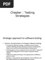 Chapter 9 Testing Strategies