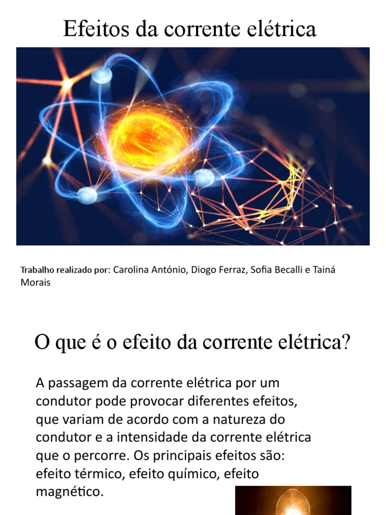 Efeitos Da Corrente Elétrica | PDF