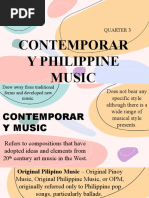 Q3 Contemporary Phil. Music