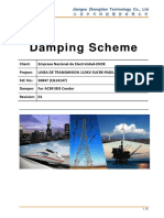 Damping Scheme for ACSR IBIS Conductor