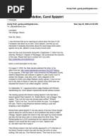 Correspondence Between My Friend, The Late Gordon T. "Gordy" Pratt, and Chicago Tribune Reporter Lisa Black and Editor Peter Hernon (Sept/Oct 2009)