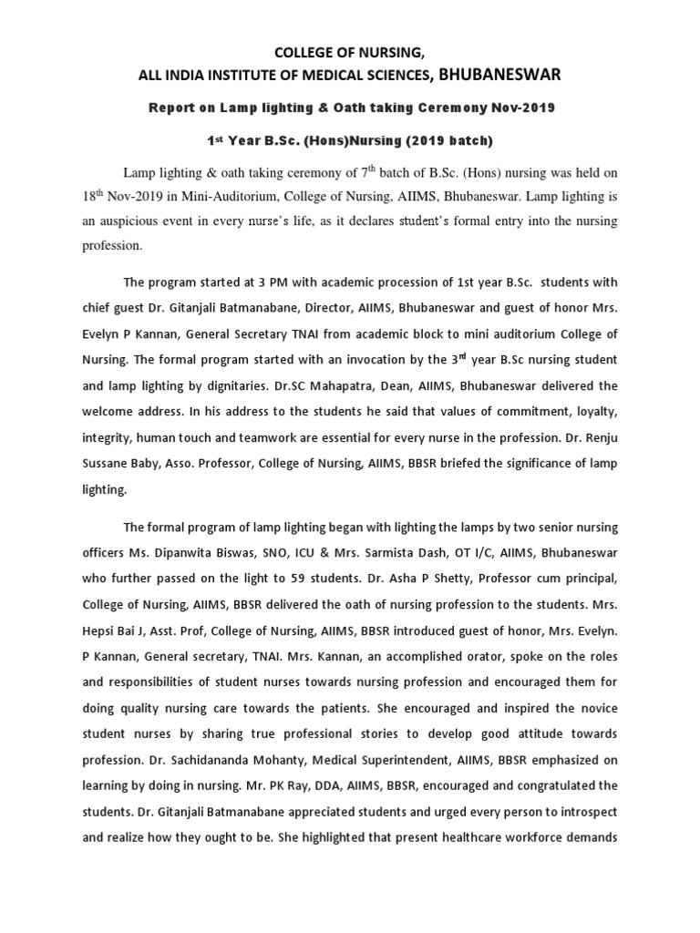 Lamp Lighting PDF Nursing Public Services