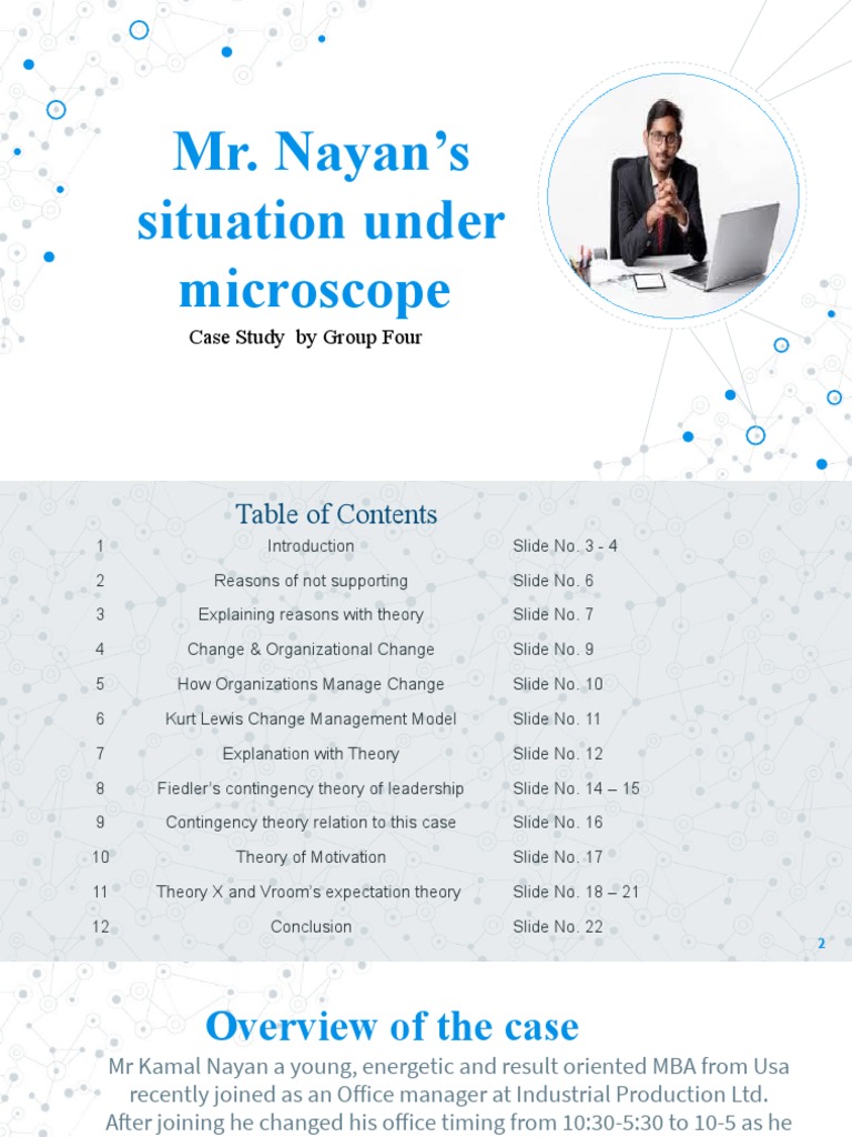 Nayan Case: Leadership and Change Issues | PDF | Leadership | Cognition