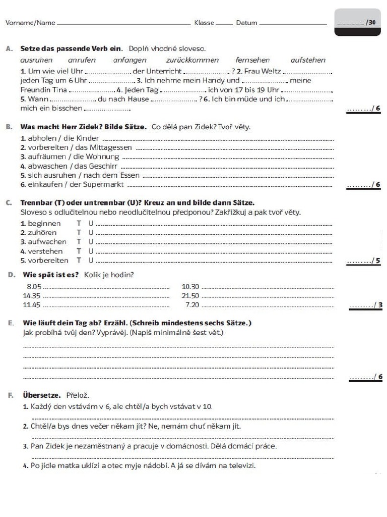 Test Lektion 9 | PDF