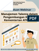 Panduan Webinar Manajemen Talenta Dalam Pengembangan Karir Di Kementerian ATR BPN