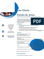 Ana Maria Paixão de Jesus - Assistente Social e Pedagoga