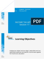 PPT 6 - Income Tax Article 22