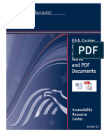 The Social Security Administration Accessible Document Authoring Guide 2.1.2