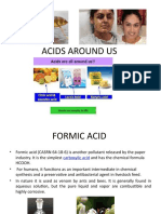 Common Acids Around Us: Formic, Acetic, Hydrochloric & More