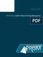 White Paper Golden Thread of Change Management