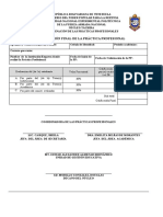 Evaluación final práctica profesional estudiante Venezuela