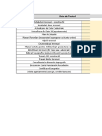 Lista de preturi CADASTRU