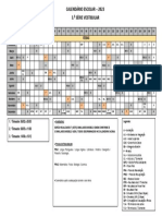 Calendário Escolar - 3. Série Vestibular