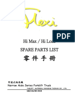 7 Flexi AC1250 1350 Hi Max-Hi Load PARTS LIST