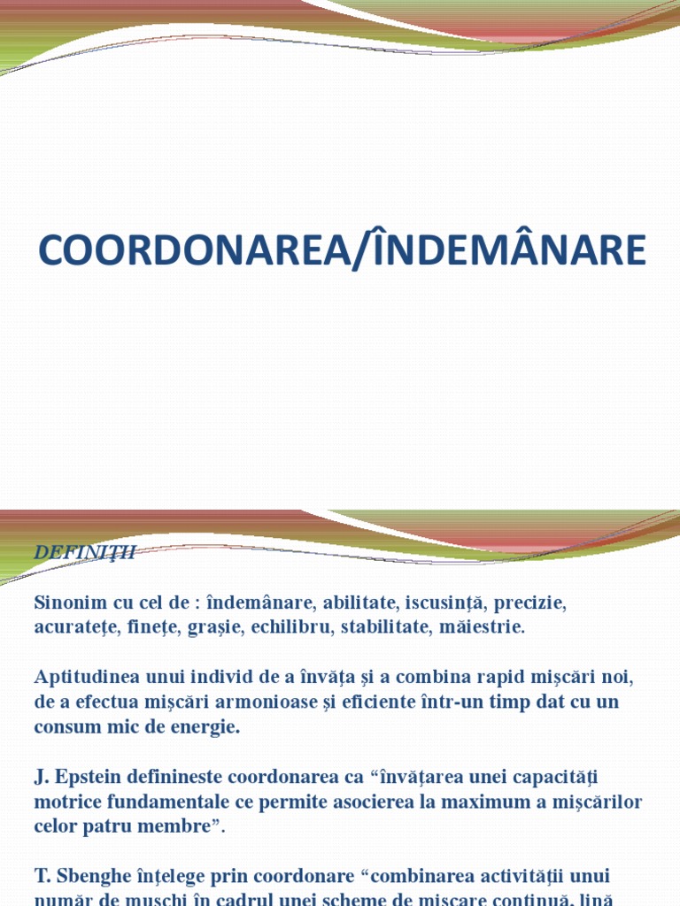 5 Coordonarea | PDF