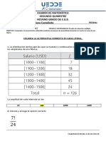 Examen 2Q Matemática