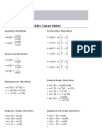 Trigonometric Identities