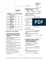 Focus3 2E Test Unit2 GroupB 2kol