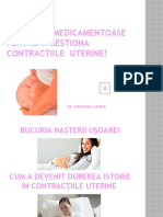 Metode Nemedicamentoase Pentru A Gestiona Contractiile Uterine