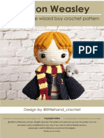 Ron Weasley The Wizard Boy Crochet Pattern