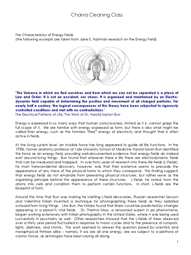 Chakra Cleaning Handout | Download Free PDF | Magnetic Field