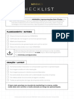 Checklist MINIMIZA