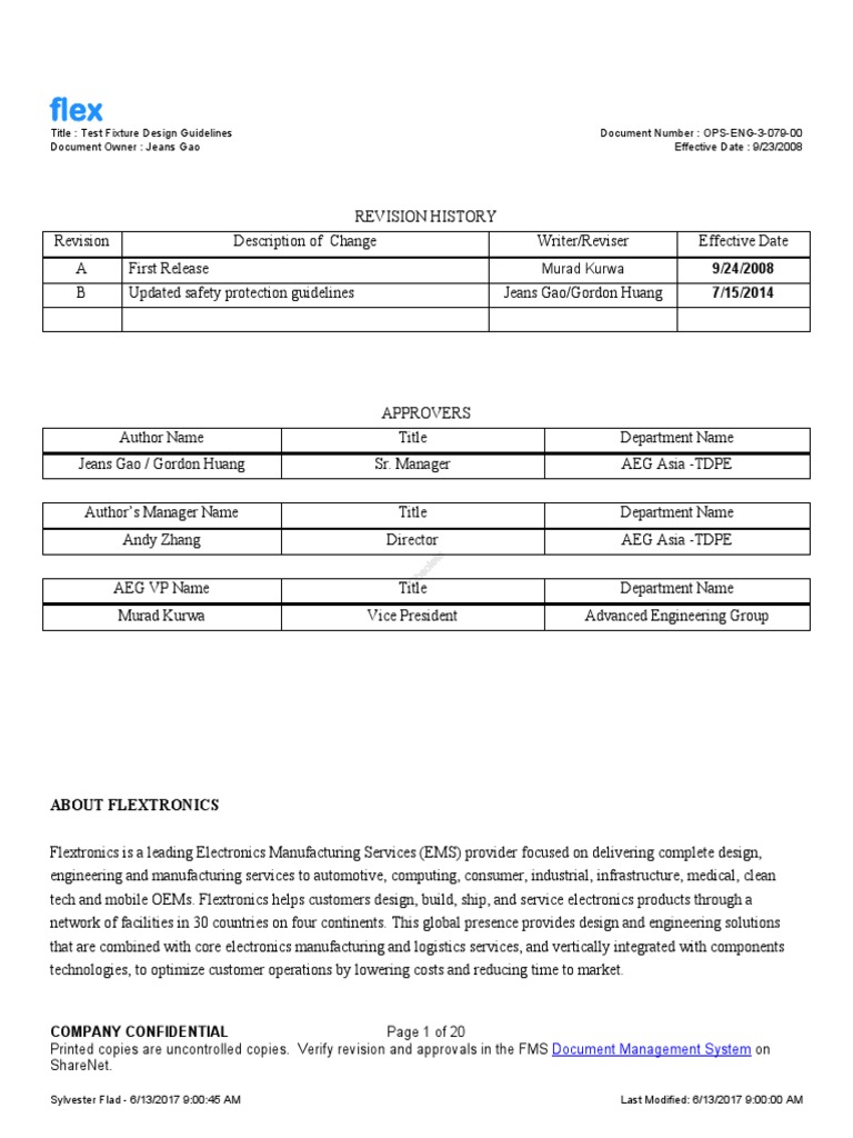 Test Fixture Design Guidelines PDF Printed Circuit Board