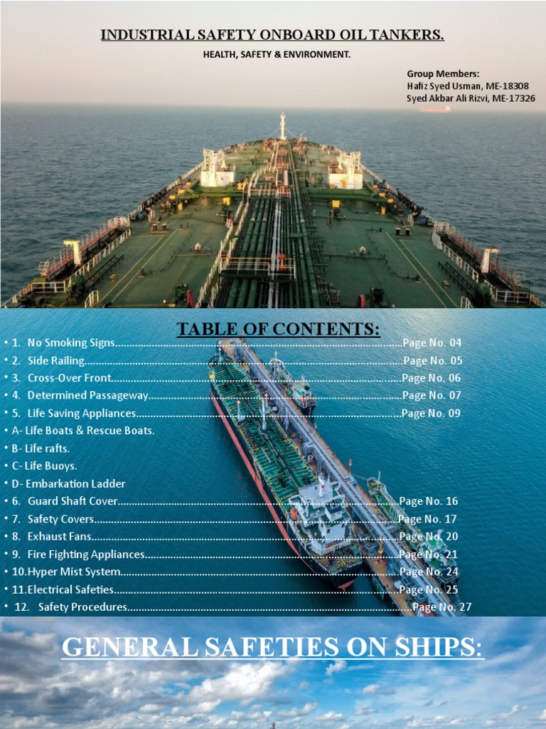 Bilder Von Tanker Safety Guide – IUED