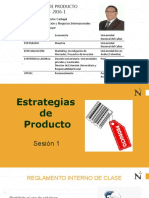 SESION 1 - Estrategia de Productos