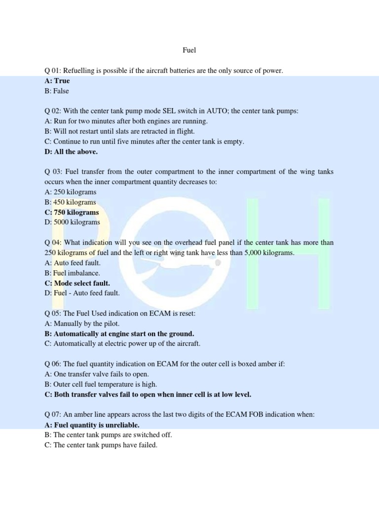 8 Fuel Answers PDF Manufactured Goods Mechanical Engineering